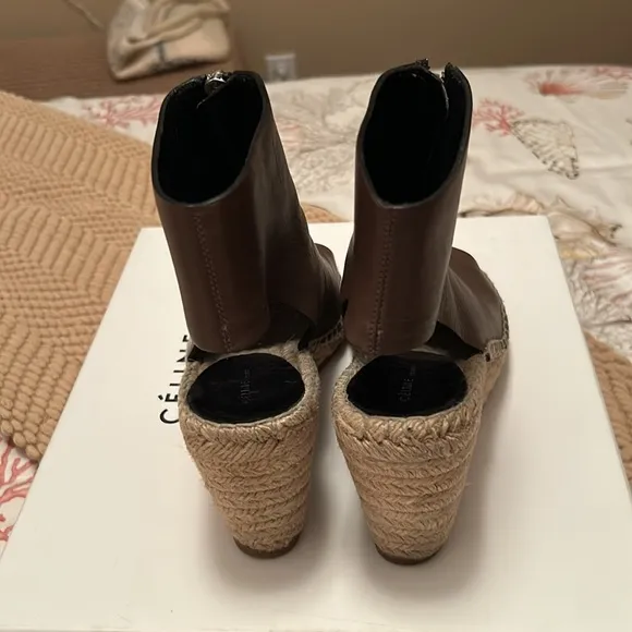 Celine taupe espadrilles