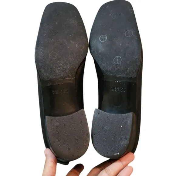 Celine Vintage Black Leather Loafers