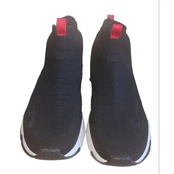 CHAMPION HYPER C RAW HIGH TOP SNEAKERS  SNUG SOCK FIT SIZE 13
