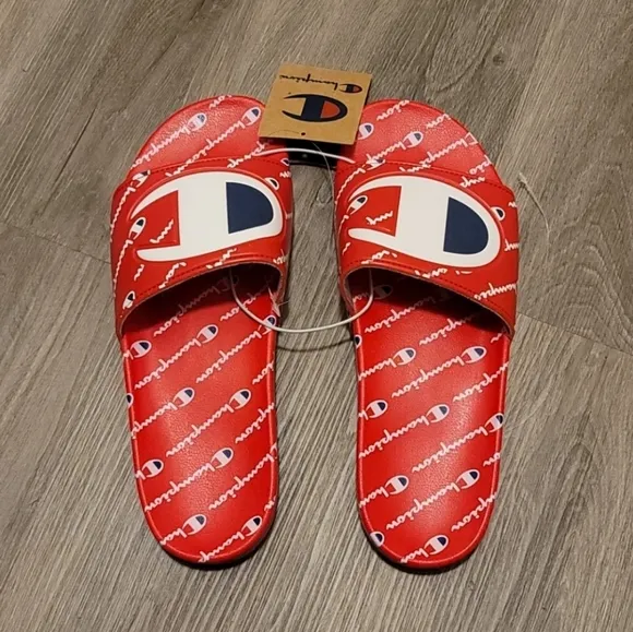 Champion IPO Repeat Slides Sandals Flip Flops