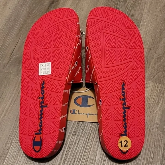 Champion IPO Repeat Slides Sandals Flip Flops