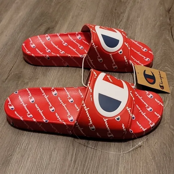 Champion IPO Repeat Slides Sandals Flip Flops