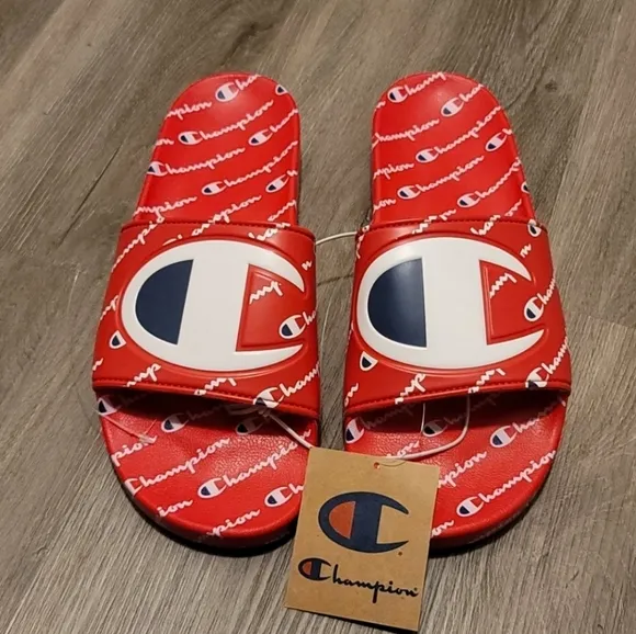 Champion IPO Repeat Slides Sandals Flip Flops