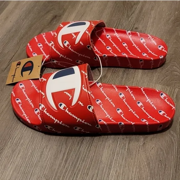 Champion IPO Repeat Slides Sandals Flip Flops