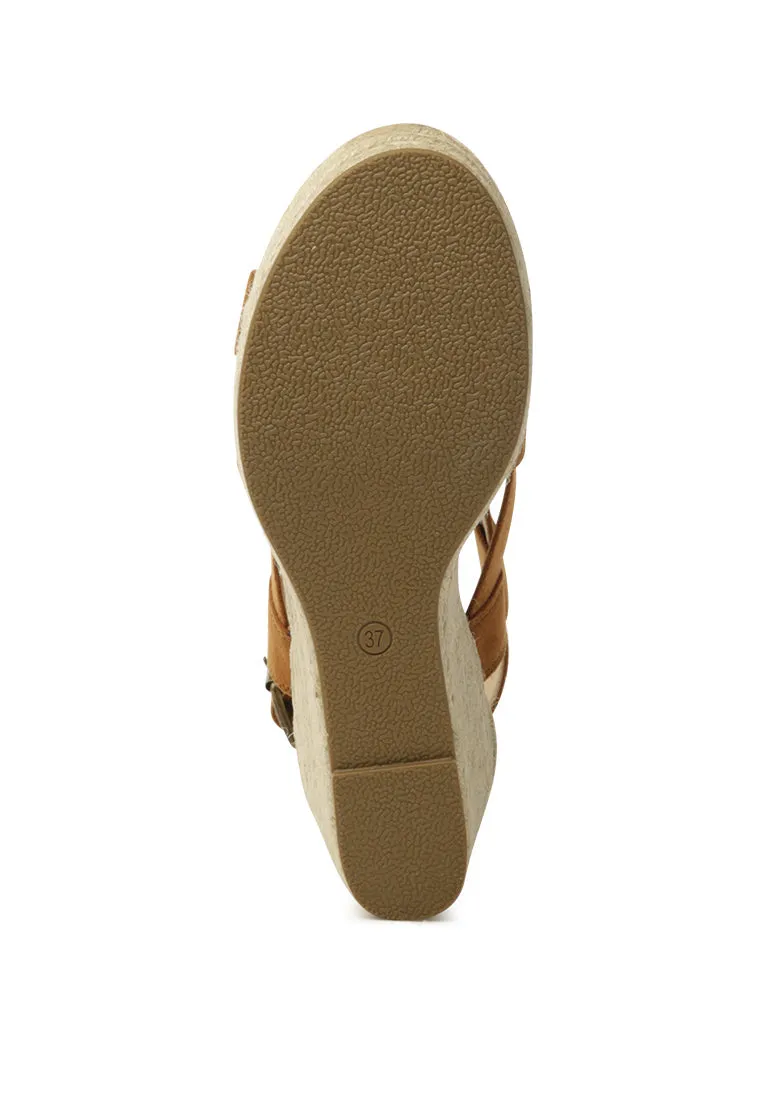 chefa braided espadrille wedge sandals