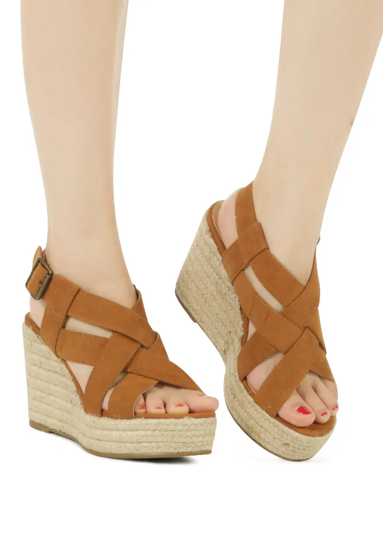 chefa braided espadrille wedge sandals