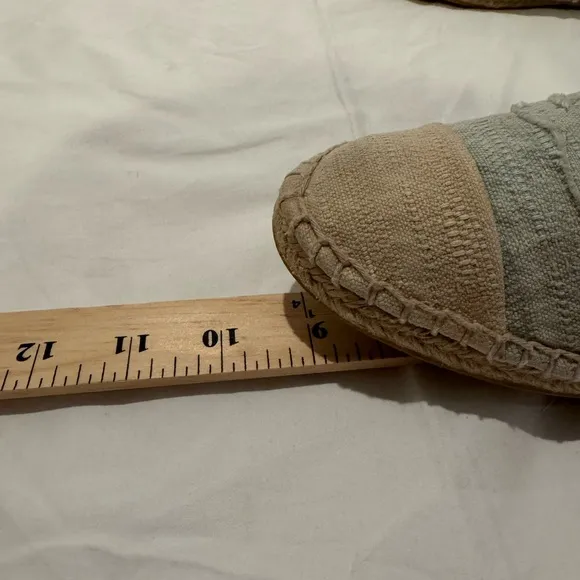 Chic Beige and Cream Chanel Espadrilles