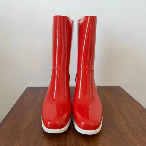 Christian Louboutin Loubirain 70 Waterproof Boot Shoes