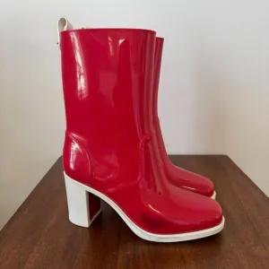 Christian Louboutin Loubirain 70 Waterproof Boot Shoes