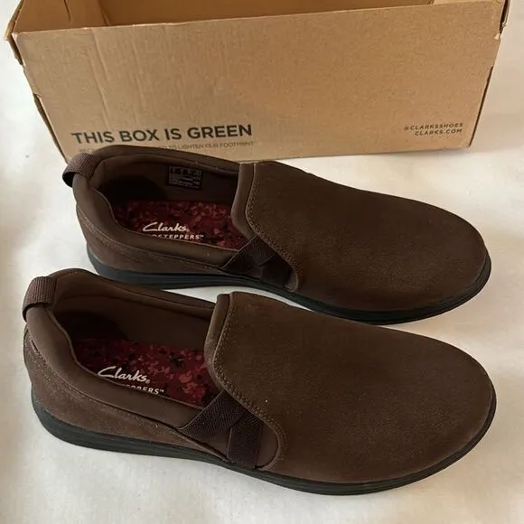 Clarks Flats Womens 9 Brown