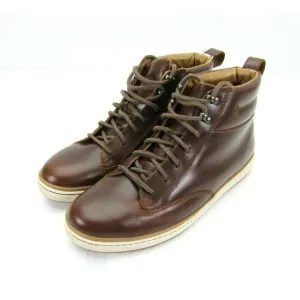 Clarks Men’s Brown Leather Chukka Boots 1825 Sz‎ 11.5 Ankle Oxford Sherpa Lined