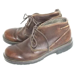 Clarks Morris Peak Chukka Brown Leather Waterproof Casual Men's Boots Size 9