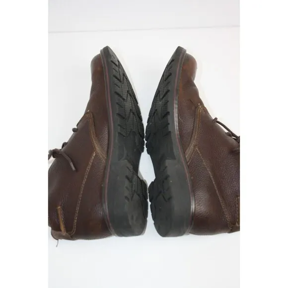Clarks Morris Peak Chukka Brown Leather Waterproof Casual Men's Boots Size 9