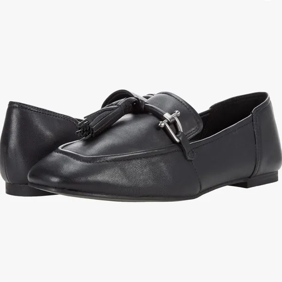 Clark’s Pure 2 Tassel Loafer Black Leather size 8.5