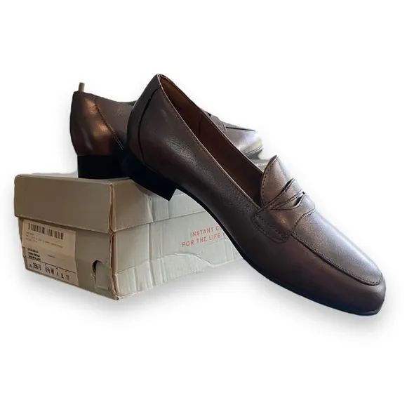 Clarks Unstructured Blush Metallic Women's Loafers 6.5 W