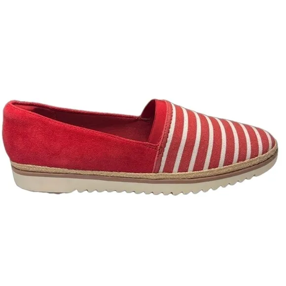 Clarks Women’s Serena Paige Suede Slip On Espadrilles, Size 11W