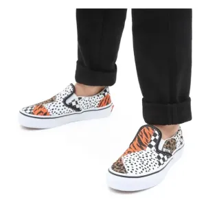 Classic Slip on Multi colored Vans