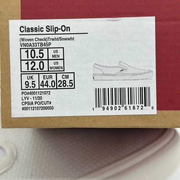 Classic White Slip-On Sneakers