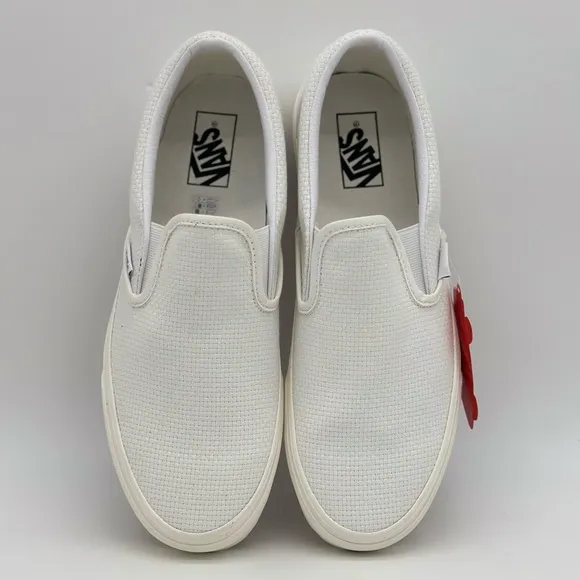 Classic White Slip-On Sneakers