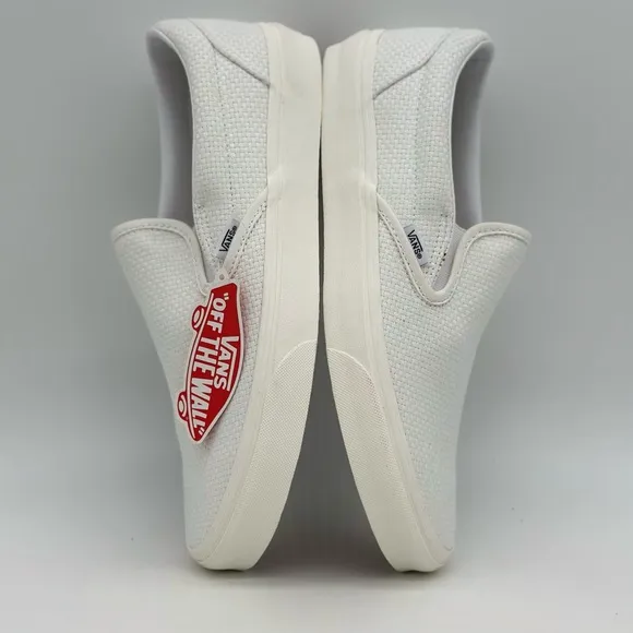 Classic White Slip-On Sneakers