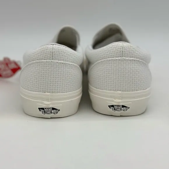 Classic White Slip-On Sneakers