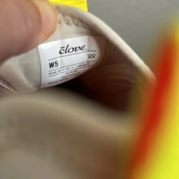 Clove Nursing Healthcare Limited Edition Sneakers In Lemon Aid Size 5