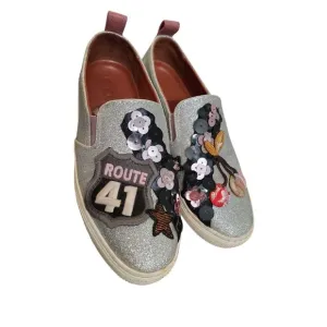 Coach 1941 Cherry Patches Slip On Sneaker Size 7