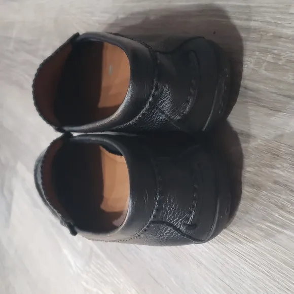 Coach Black Leather Loafers Size 8