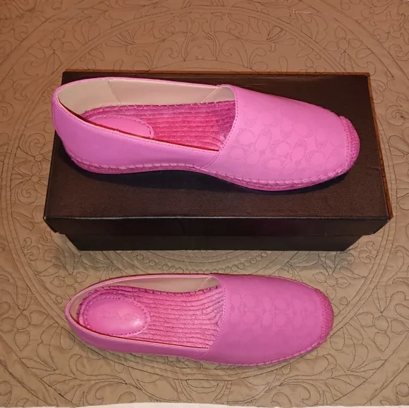 Coach Carley Leather Espadrilles
