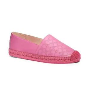 Coach Carley Leather Espadrilles