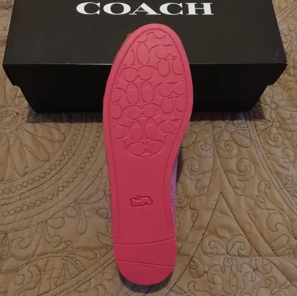 Coach Carley Leather Espadrilles
