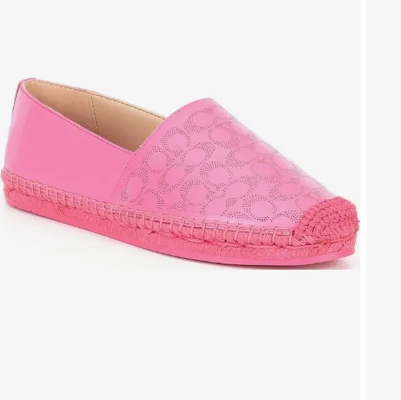 Coach Carley Leather Espadrilles