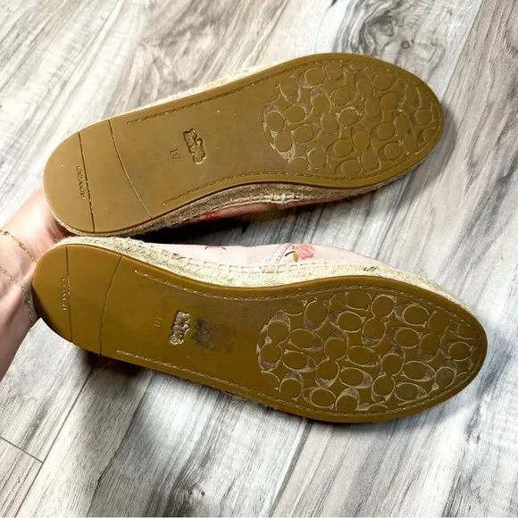 Coach Carson Canvas Espadrille Women’s Shoes