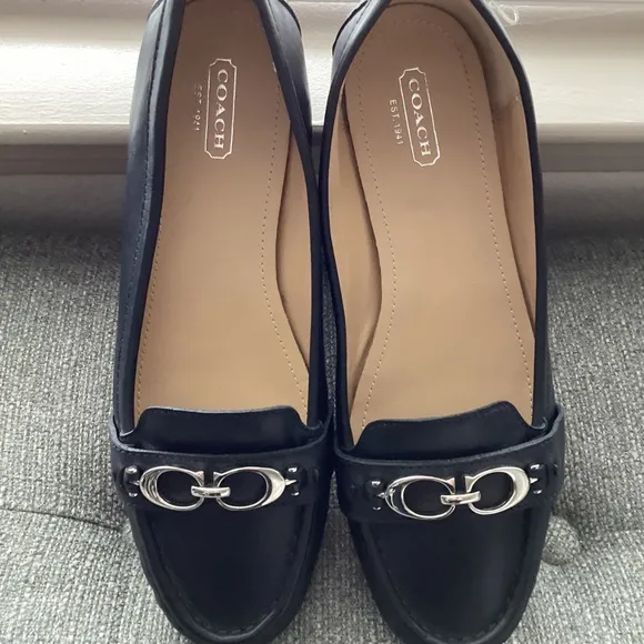 Coach Eloise Genuine Leather Loafers, size 8.5