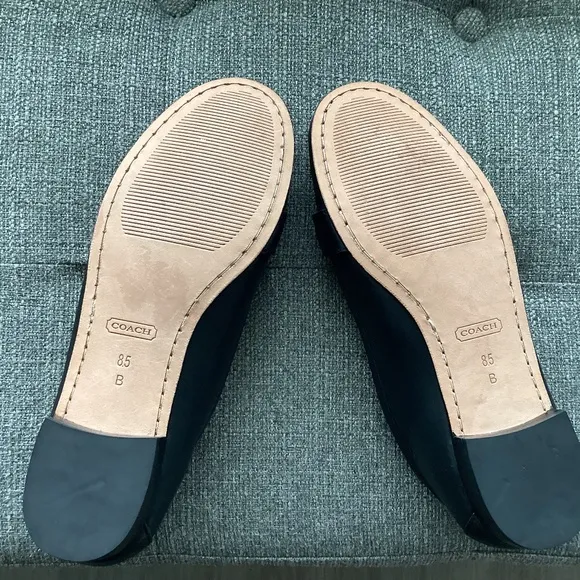 Coach Eloise Genuine Leather Loafers, size 8.5