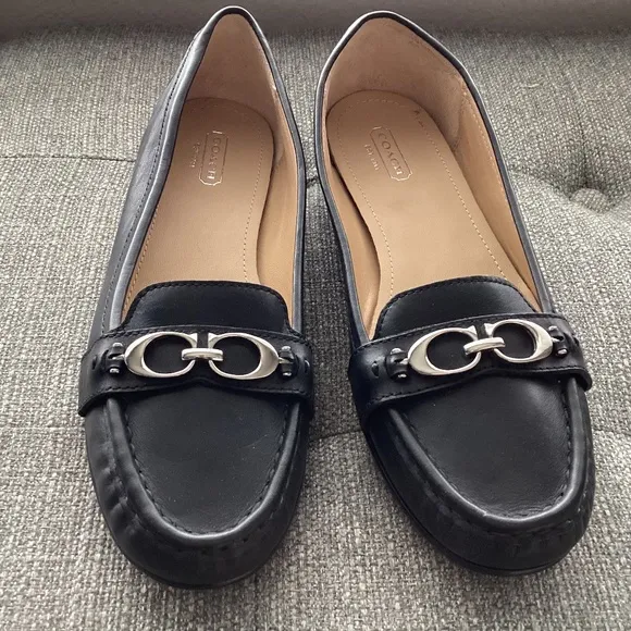 Coach Eloise Genuine Leather Loafers, size 8.5