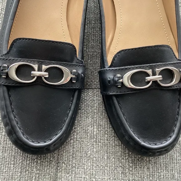 Coach Eloise Genuine Leather Loafers, size 8.5
