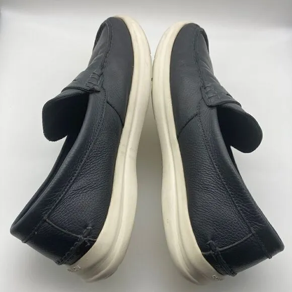 Coach FG 3513 Navy Blue Leather Men’s Loafers Size 10,5D