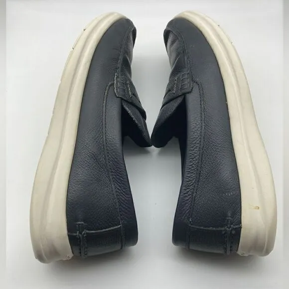 Coach FG 3513 Navy Blue Leather Men’s Loafers Size 10,5D