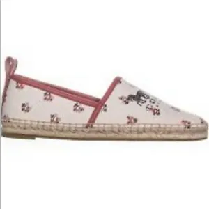 COACH Floral Bloom Espadrille Flats Size 8 NWT