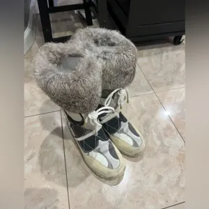 Coach Fur Boots