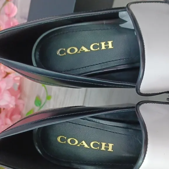 Coach Ilyse Platform Loafers NWOT