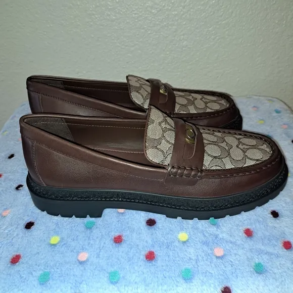 Coach Monogram Loafers