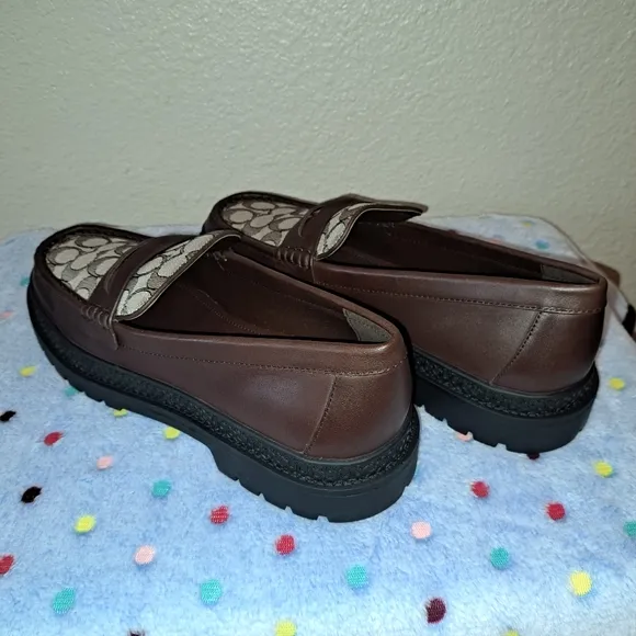 Coach Monogram Loafers