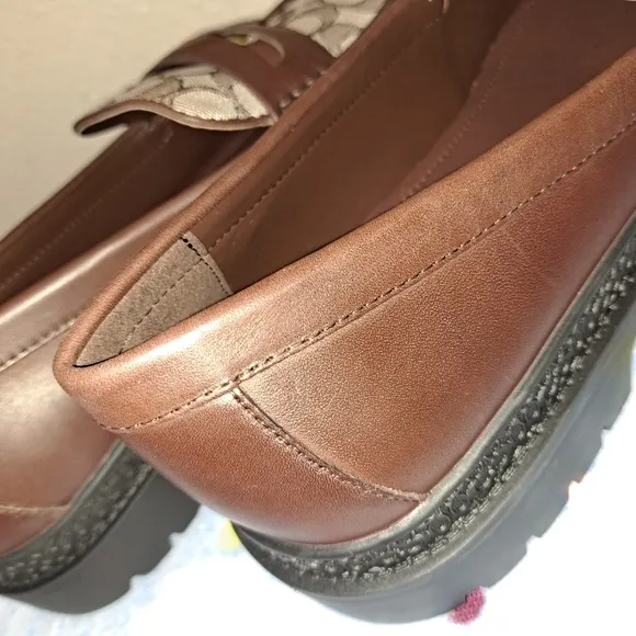 Coach Monogram Loafers