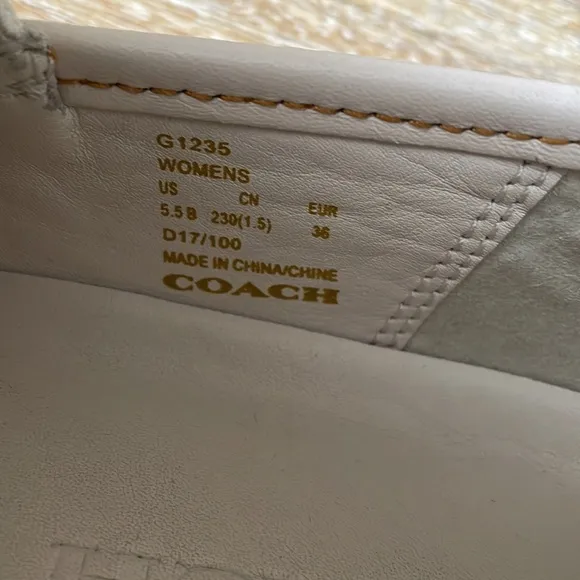 Coach Tea Rose Slip-on Sneakers
