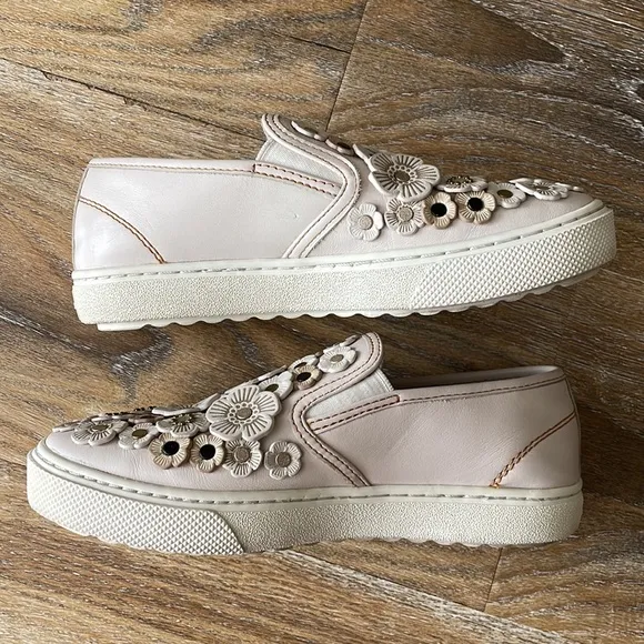 Coach Tea Rose Slip-on Sneakers
