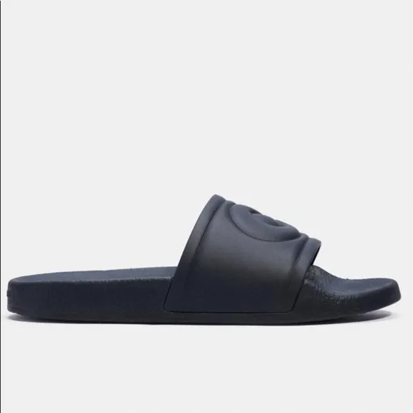 COACH ULLA SLIDES rubber new in box Size 8 unisex black street wear beach wear