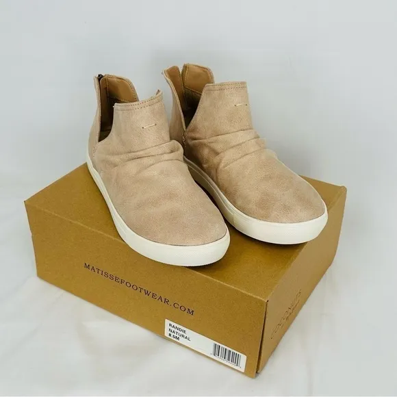 Coconut by Matisse Randie Women's Slip-on Sneakers - Beige - Size:  8.5 - NWT