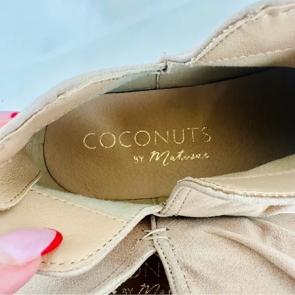 Coconut by Matisse Randie Women's Slip-on Sneakers - Beige - Size:  8.5 - NWT